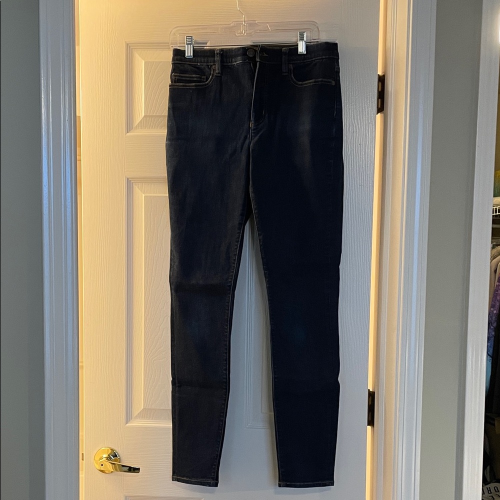 Lands' End Women's Dark Wash Skinny Jeans